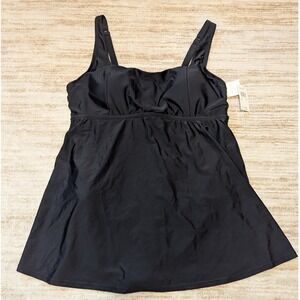 Raisins Curve Swimdress Women Plus Sz 24W Black Straya Tummy Control One Piece